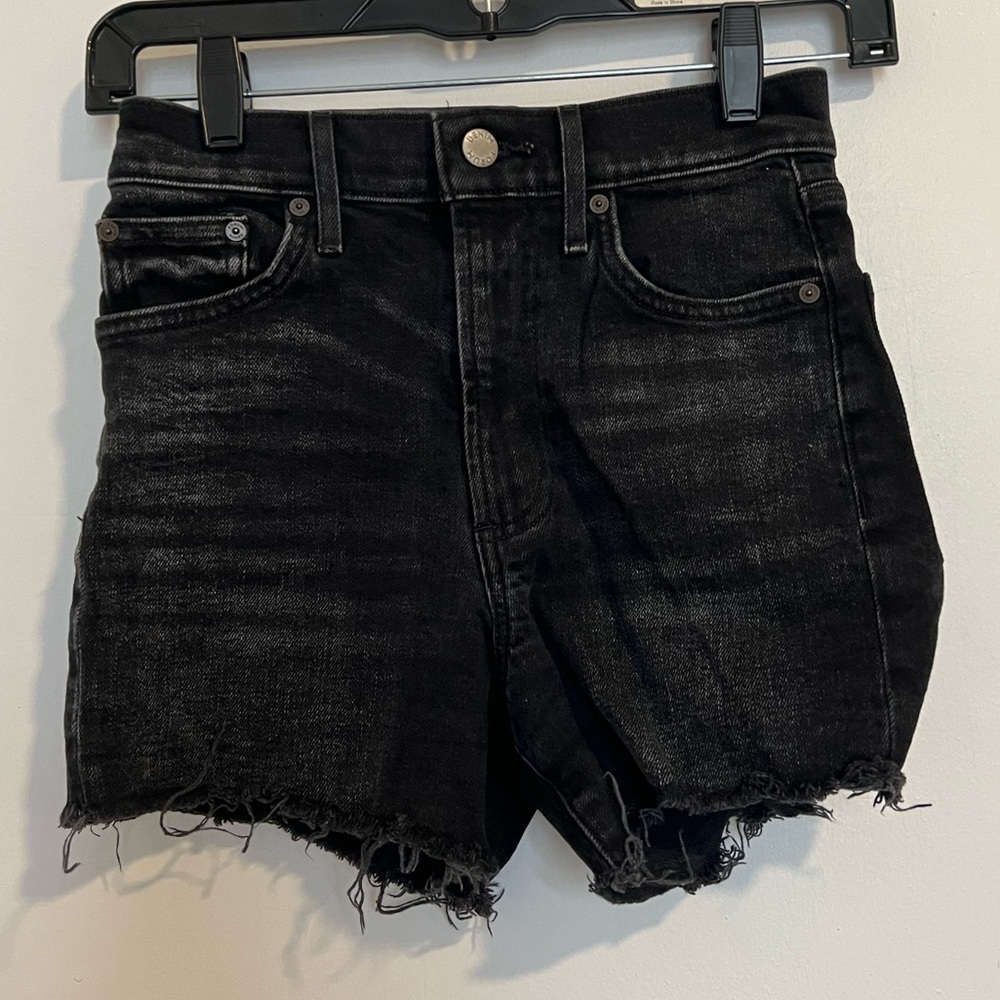 Denim Forum High Rise Denim Arlo Shorts